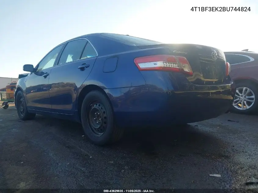 4T1BF3EK2BU744824 2011 Toyota Camry Le
