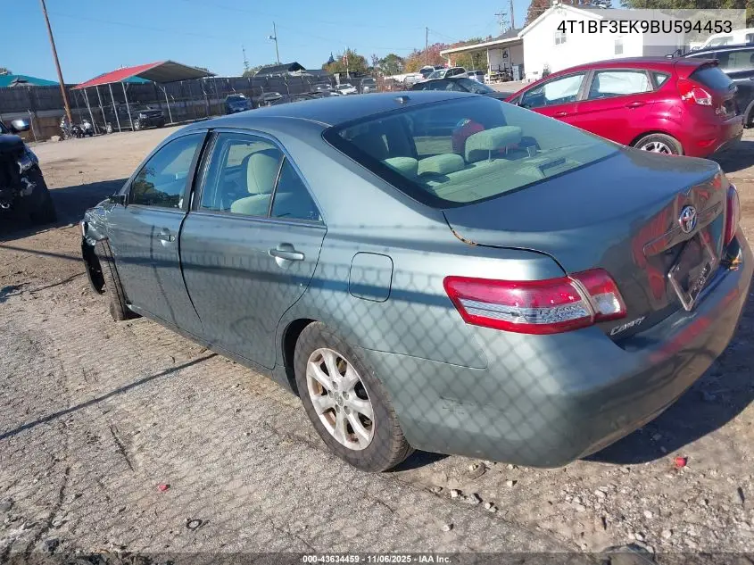 4T1BF3EK9BU594453 2011 Toyota Camry Le