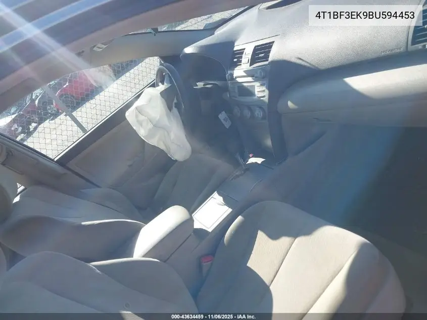 4T1BF3EK9BU594453 2011 Toyota Camry Le