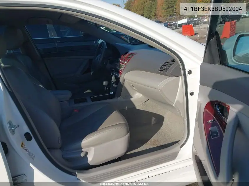 4T1BF3EK3BU592004 2011 Toyota Camry Le
