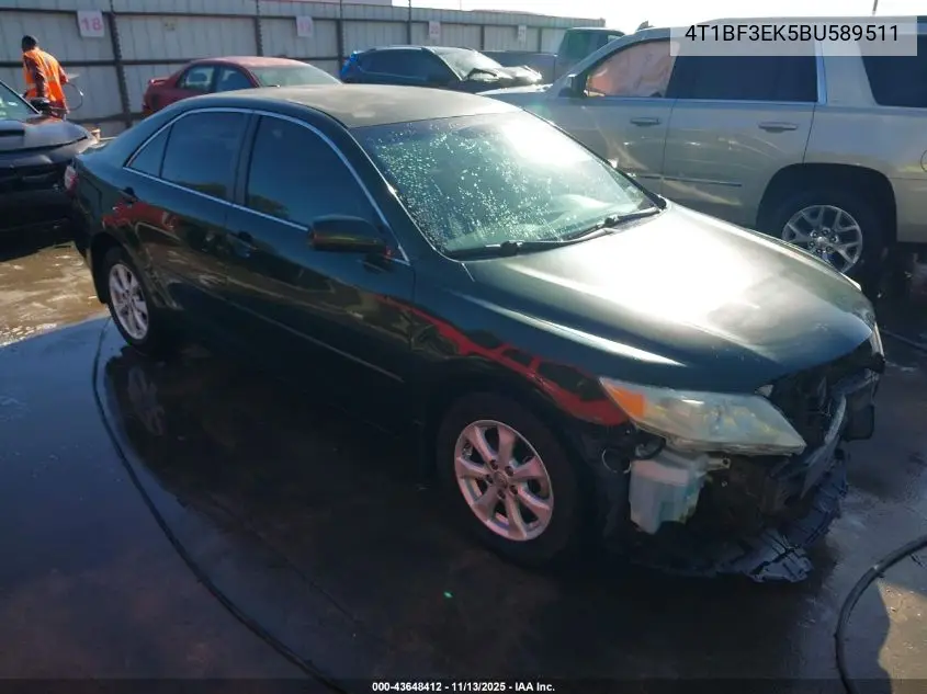 4T1BF3EK5BU589511 2011 Toyota Camry Le