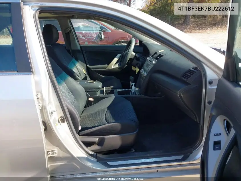 4T1BF3EK7BU222612 2011 Toyota Camry Se