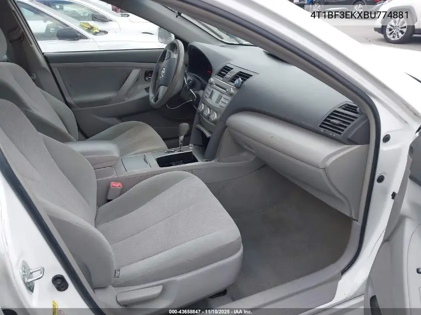 4T1BF3EKXBU774881 2011 Toyota Camry Le