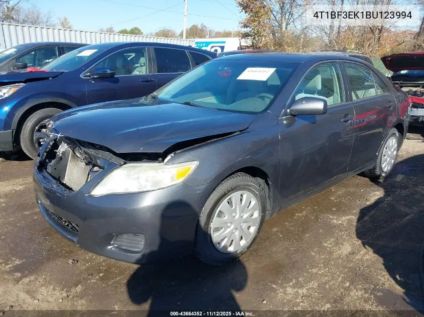 4T1BF3EK1BU123994 2011 Toyota Camry Le