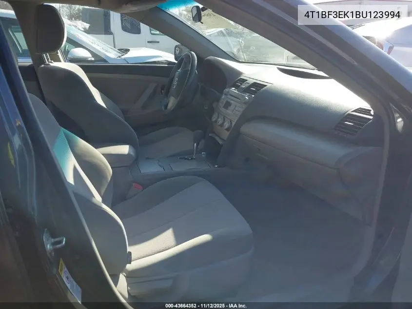 4T1BF3EK1BU123994 2011 Toyota Camry Le