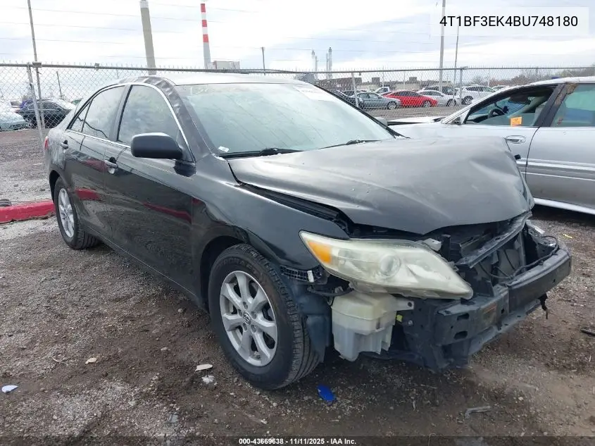 4T1BF3EK4BU748180 2011 Toyota Camry Le
