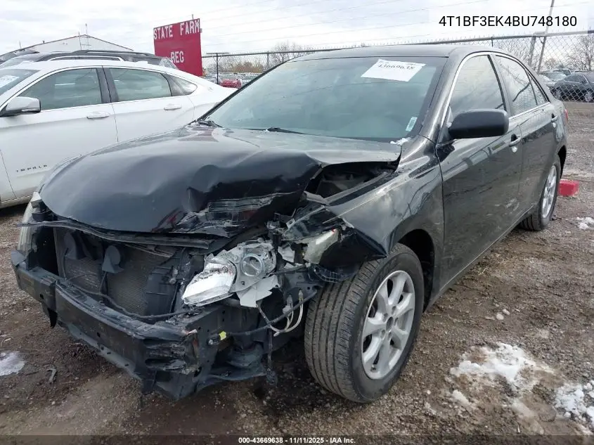 4T1BF3EK4BU748180 2011 Toyota Camry Le