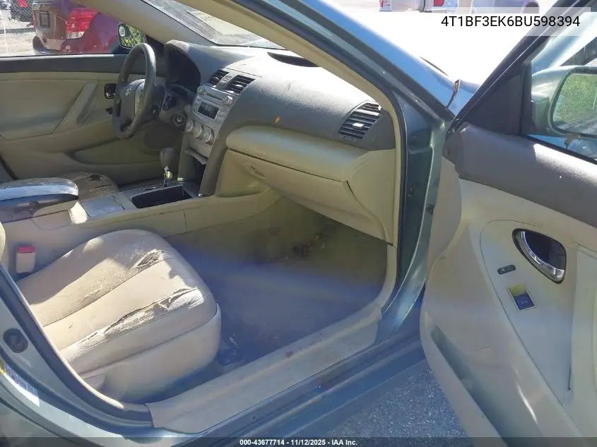 4T1BF3EK6BU598394 2011 Toyota Camry Le