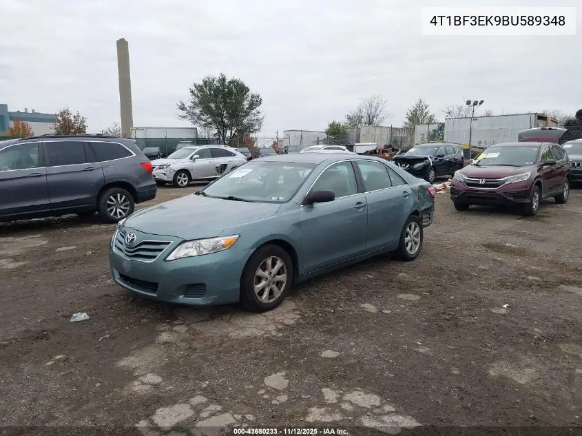 4T1BF3EK9BU589348 2011 Toyota Camry Le
