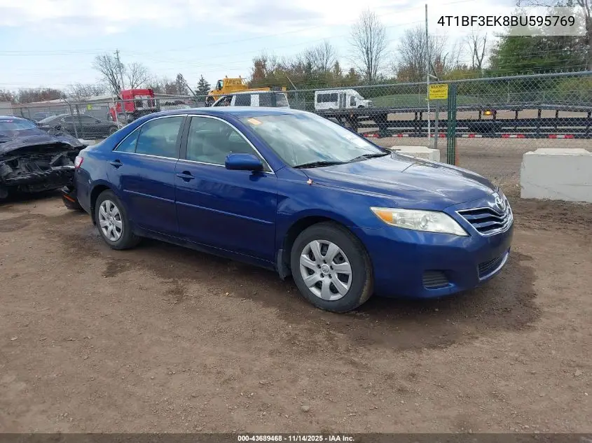 4T1BF3EK8BU595769 2011 Toyota Camry Le