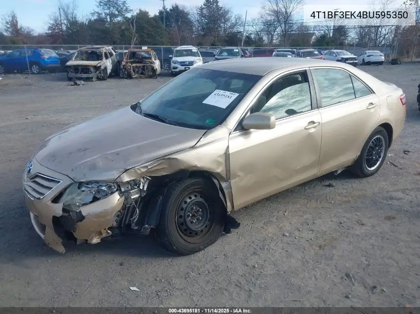 4T1BF3EK4BU595350 2011 Toyota Camry Le