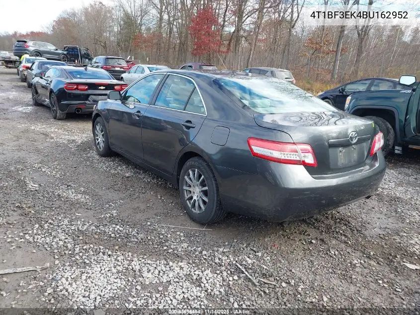 4T1BF3EK4BU162952 2011 Toyota Camry Le