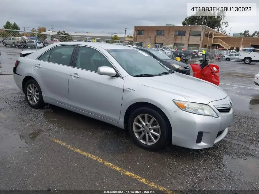 4T1BB3EK5BU130023 2011 Toyota Camry Hybrid