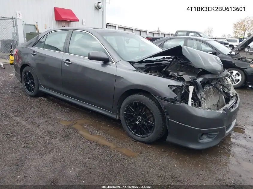 4T1BK3EK2BU613601 2011 Toyota Camry Se V6
