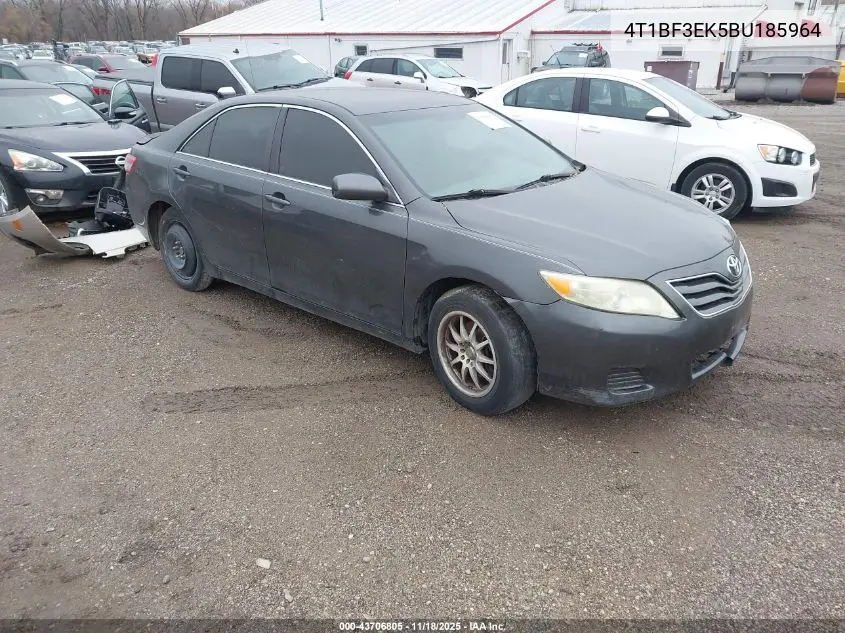 4T1BF3EK5BU185964 2011 Toyota Camry Le
