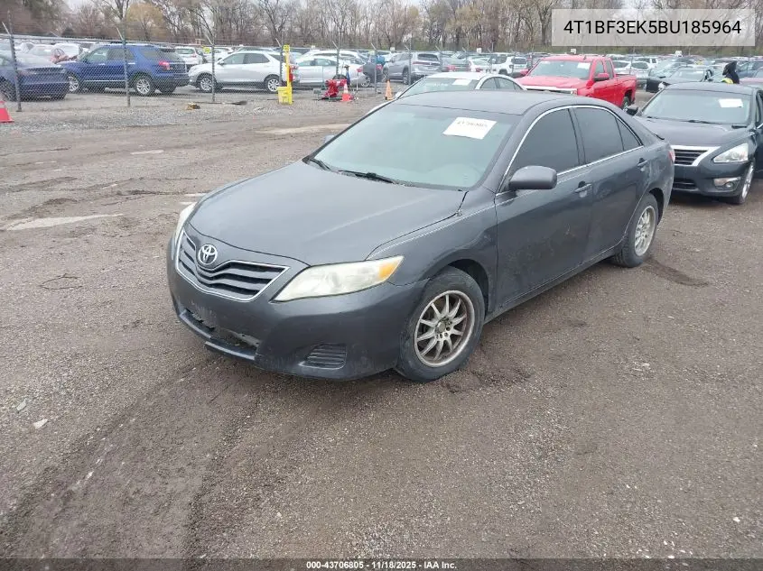 4T1BF3EK5BU185964 2011 Toyota Camry Le
