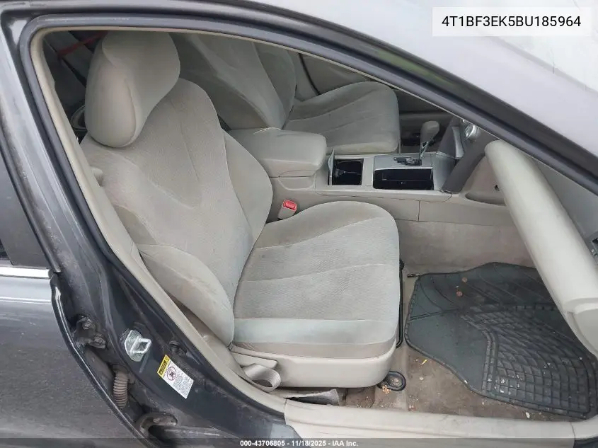 4T1BF3EK5BU185964 2011 Toyota Camry Le