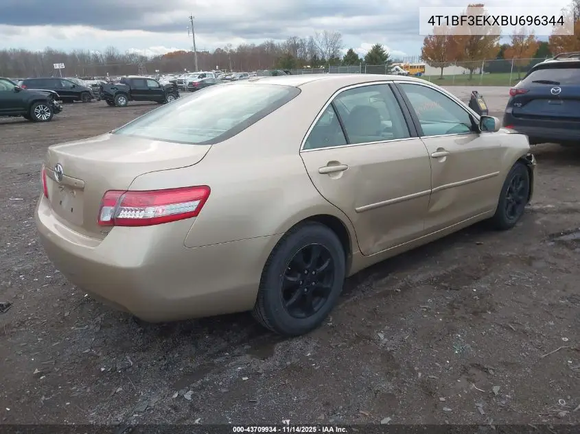 4T1BF3EKXBU696344 2011 Toyota Camry Le