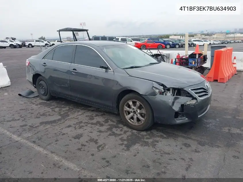 4T1BF3EK7BU634903 2011 Toyota Camry Le