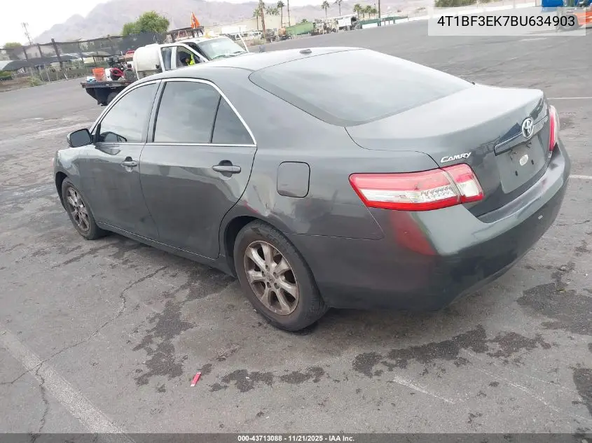 4T1BF3EK7BU634903 2011 Toyota Camry Le