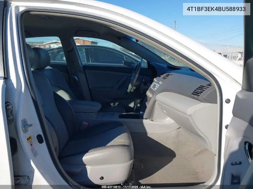 4T1BF3EK4BU588933 2011 Toyota Camry Le