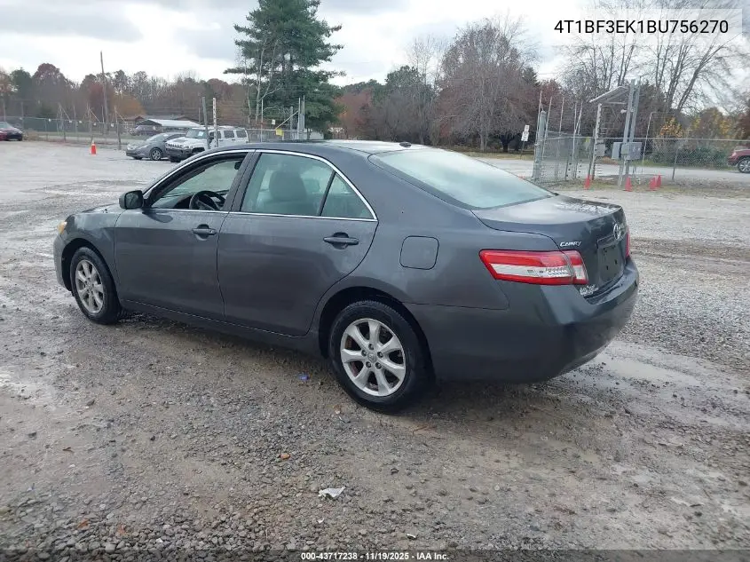 4T1BF3EK1BU756270 2011 Toyota Camry Le