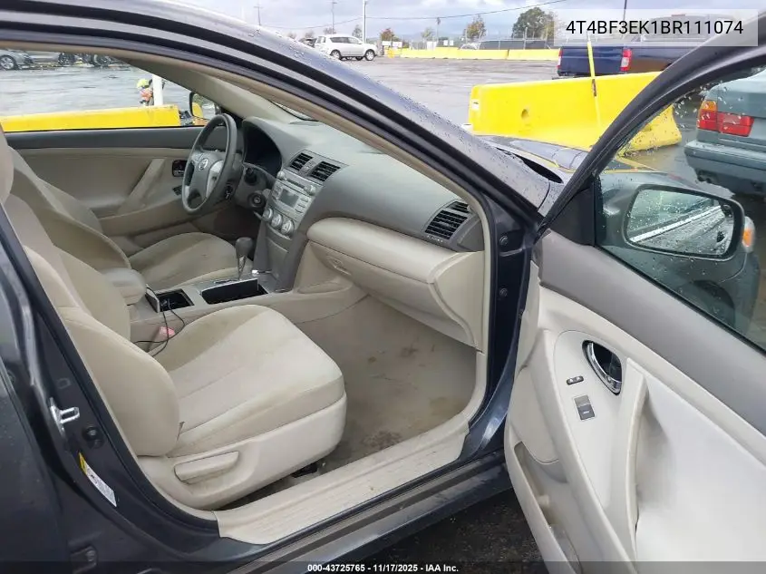 4T4BF3EK1BR111074 2011 Toyota Camry Le