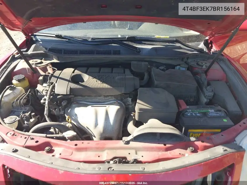 4T4BF3EK7BR156164 2011 Toyota Camry Le