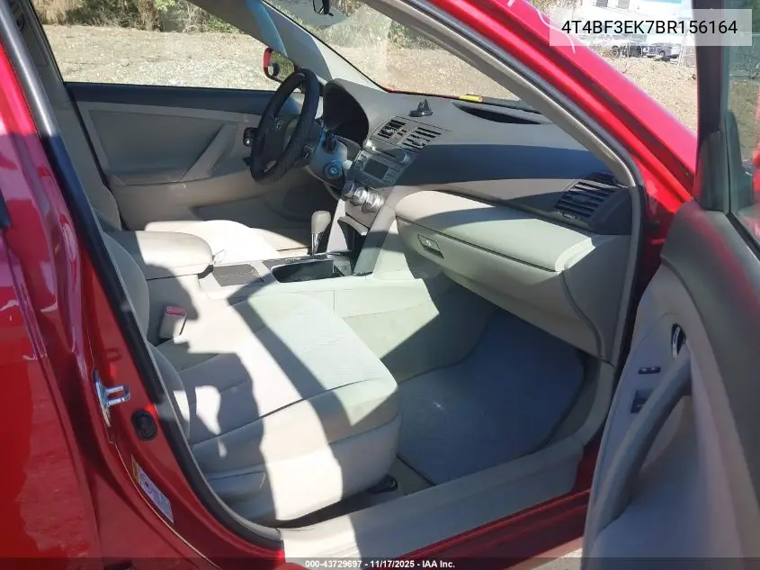 4T4BF3EK7BR156164 2011 Toyota Camry Le