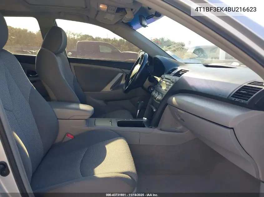 4T1BF3EK4BU216623 2011 Toyota Camry Se