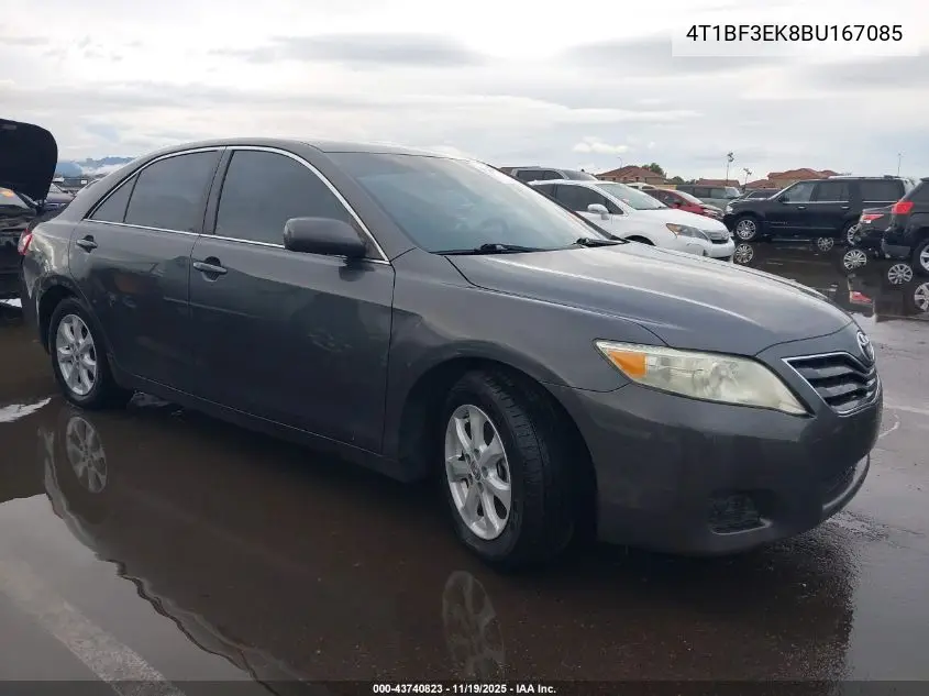 4T1BF3EK8BU167085 2011 Toyota Camry Le