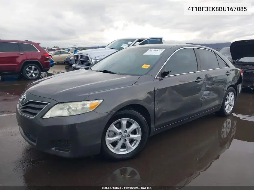 4T1BF3EK8BU167085 2011 Toyota Camry Le
