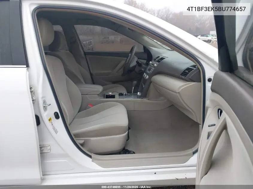 4T1BF3EK5BU774657 2011 Toyota Camry Le