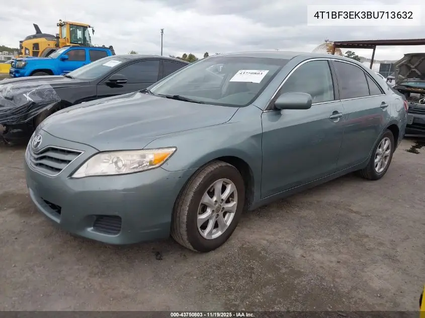 4T1BF3EK3BU713632 2011 Toyota Camry Le