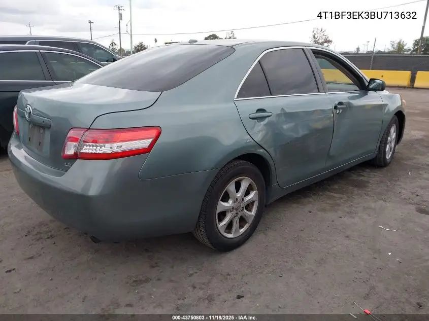 4T1BF3EK3BU713632 2011 Toyota Camry Le