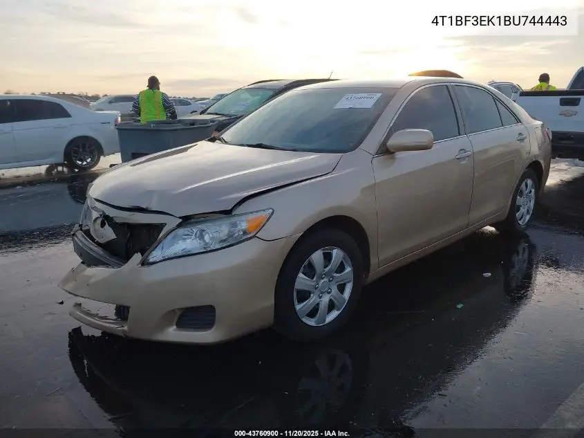 4T1BF3EK1BU744443 2011 Toyota Camry