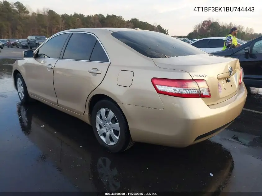 4T1BF3EK1BU744443 2011 Toyota Camry