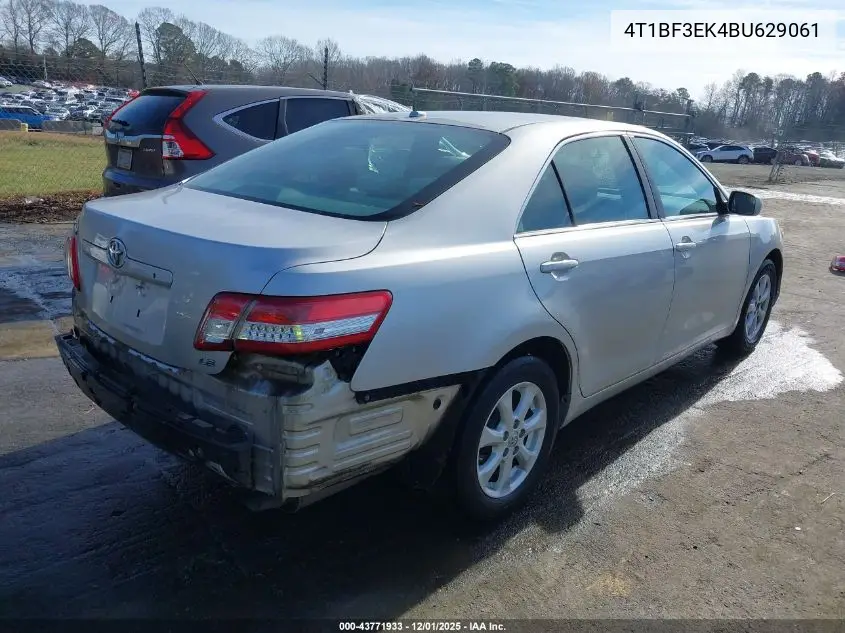 4T1BF3EK4BU629061 2011 Toyota Camry Le