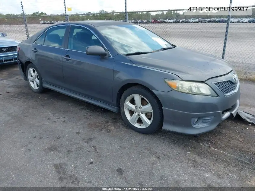 4T1BF3EKXBU199987 2011 Toyota Camry Se