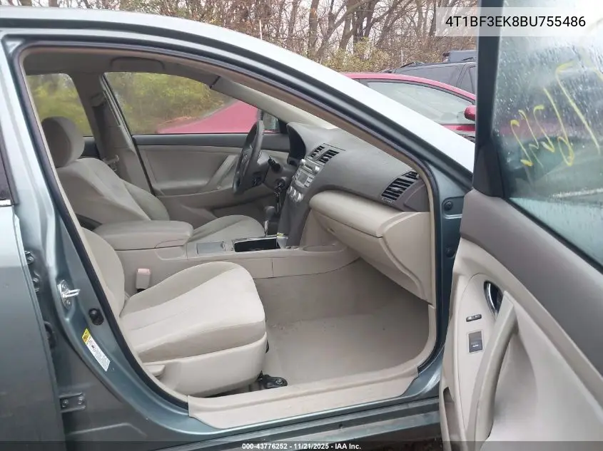 4T1BF3EK8BU755486 2011 Toyota Camry Le