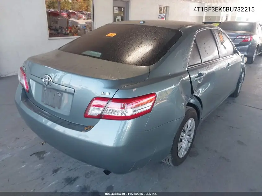 4T1BF3EK5BU732215 2011 Toyota Camry Le