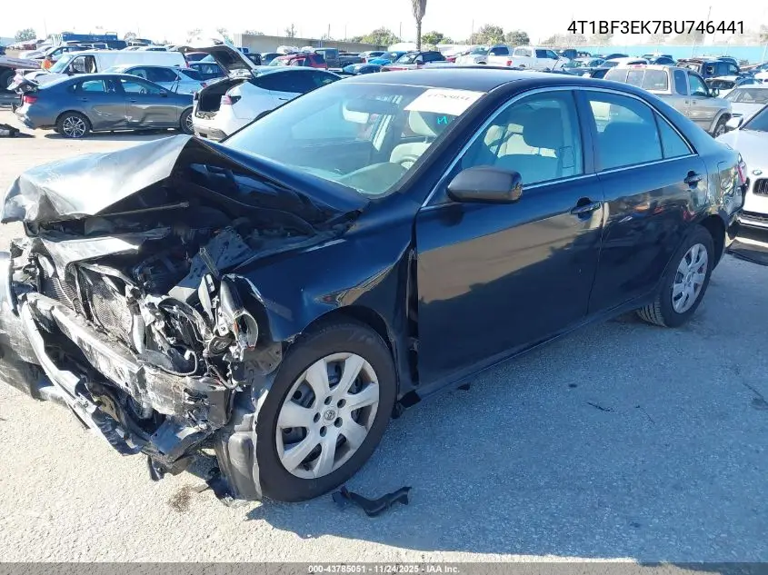 4T1BF3EK7BU746441 2011 Toyota Camry Le