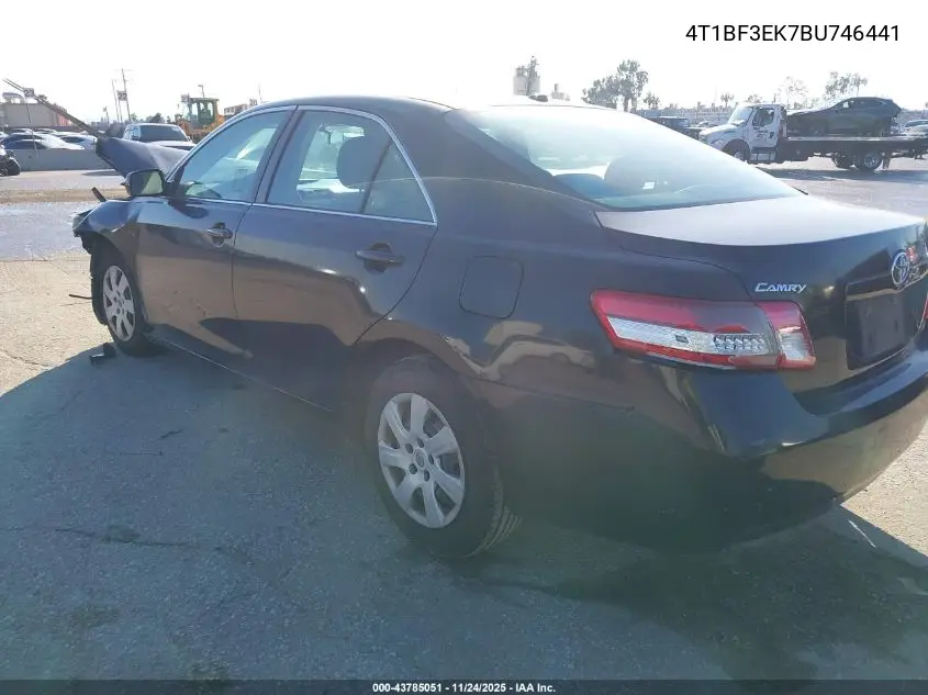 4T1BF3EK7BU746441 2011 Toyota Camry Le