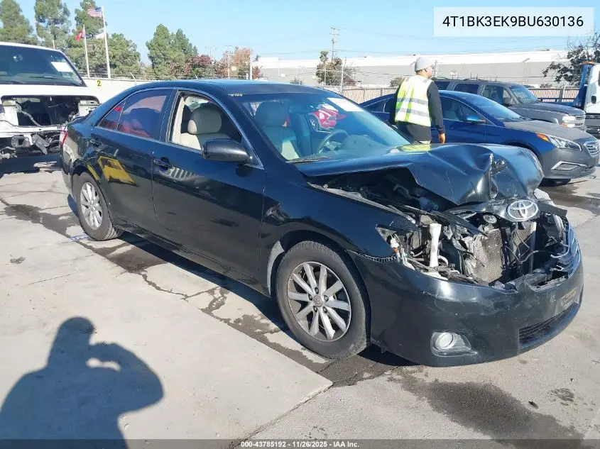 4T1BK3EK9BU630136 2011 Toyota Camry Xle V6