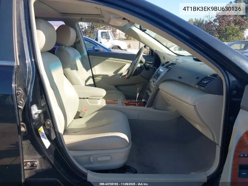 4T1BK3EK9BU630136 2011 Toyota Camry Xle V6