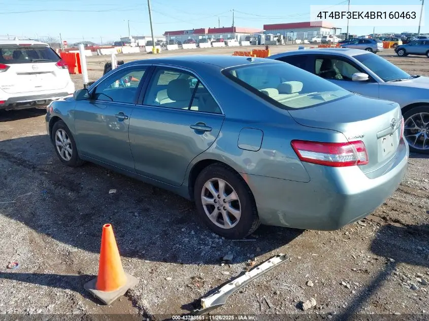 4T4BF3EK4BR160463 2011 Toyota Camry Le