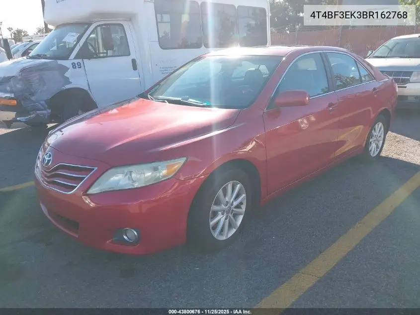 4T4BF3EK3BR162768 2011 Toyota Camry Xle