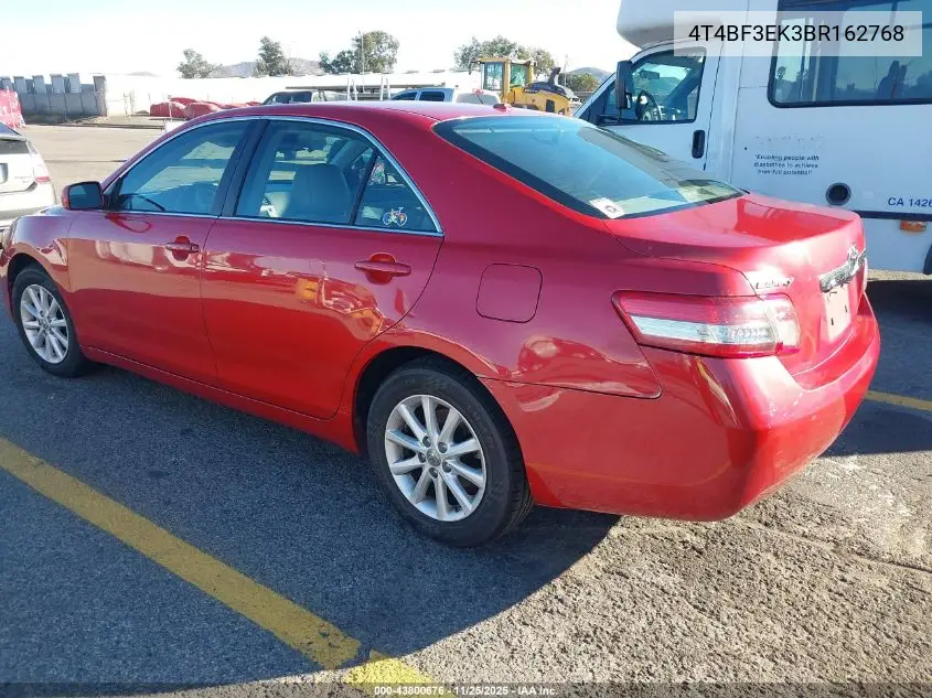 4T4BF3EK3BR162768 2011 Toyota Camry Xle