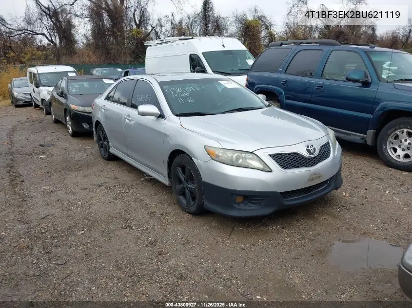 4T1BF3EK2BU621119 2011 Toyota Camry Se