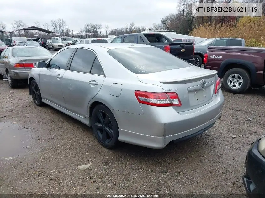 4T1BF3EK2BU621119 2011 Toyota Camry Se
